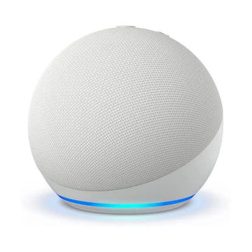 Amazon Echo Dot 5th Gen (2023 Release) Smart Speaker with Alexa (Glacier White)