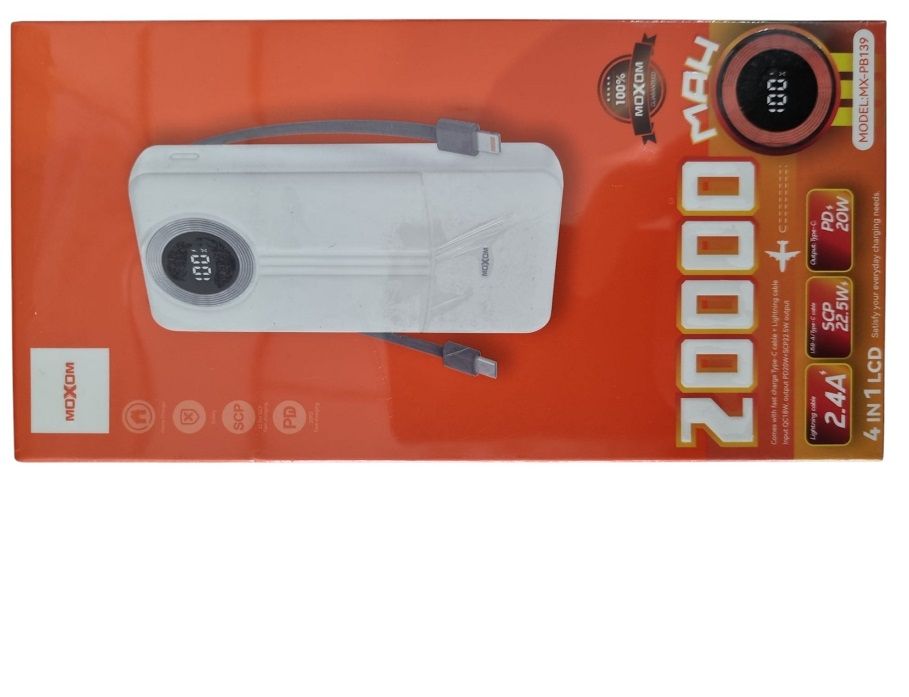 Powerbank Moxom 20,000MaH
