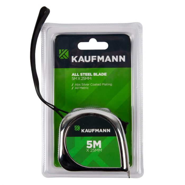 Kaufmann Hardware All Steel Tape Measure - 25mm x 5M