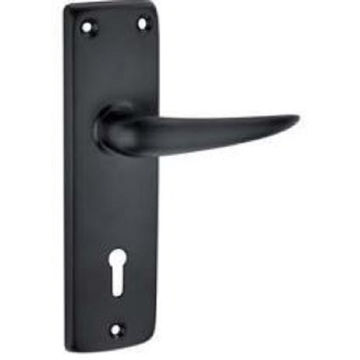 Lockset 2 Lever - Matt Black