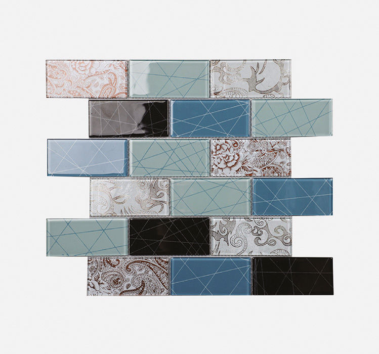 Mosaic Glass - Metro Neptune - 300x300 (per sheet)