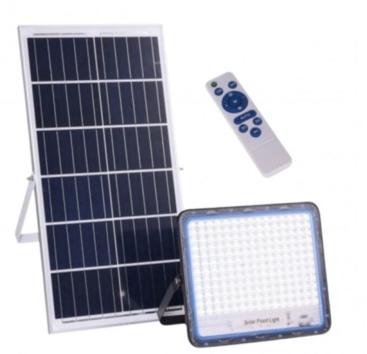 Jortan solar flood & solar panel with remote control 800W