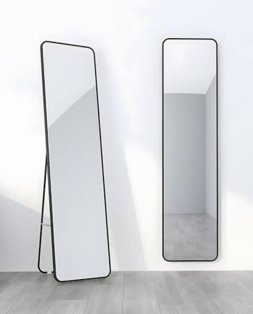 Free Standing Mirror 152x42cm  GOLD / SILVER