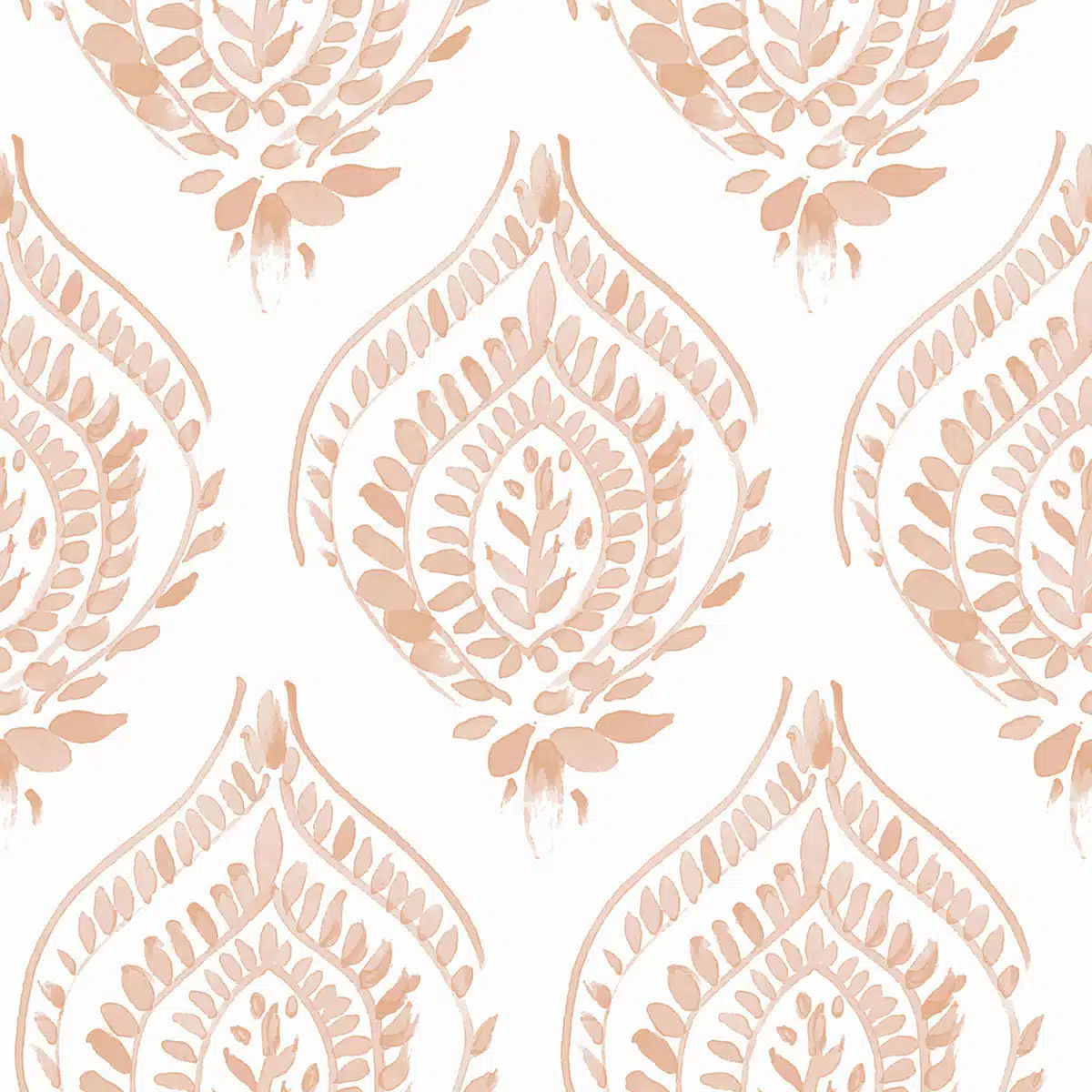 Wallpaper – Ceci Medallion – Umber