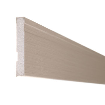 Polymer Skirting Plastic 100mm - Taupe Oak 2400 x 100 x 2mm