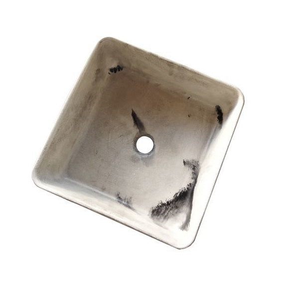 Nguni pattern grey sink 36cm x 36 x 12cm Engineered high strength concrete