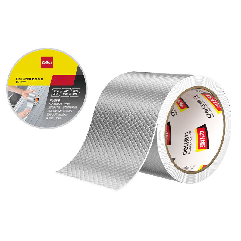 Deli Butyl Waterproof Sealant Tape 10cm Width, 5m Length, 1mm Thickness