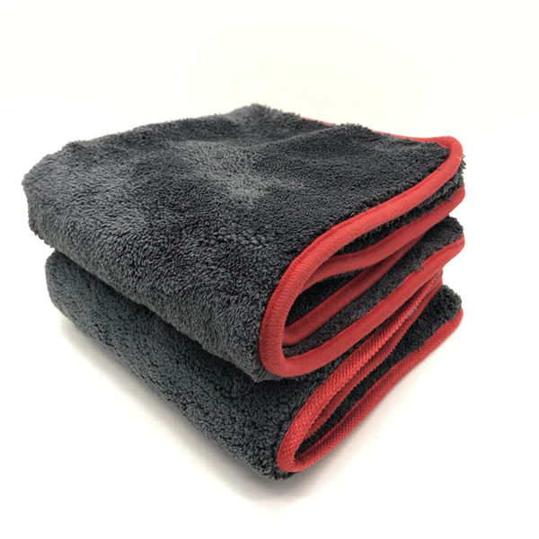 800 GSM Dual sided coral fleece thick & plush microfiber towel