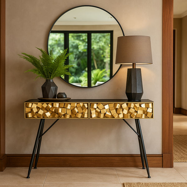 KC FURN – Genesis Metal Doors Console