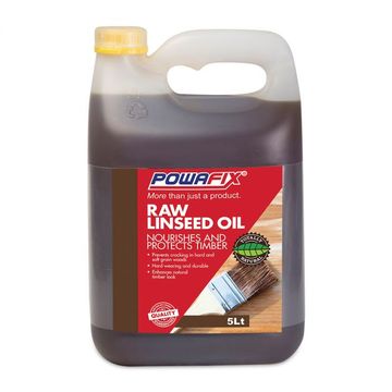 Powafix Raw Linseed Oil - 5L