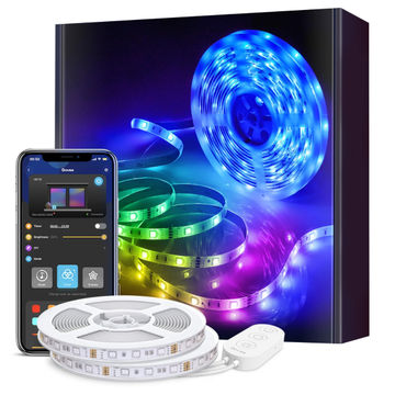 Govee RGB Smart Wi-Fi + Bluetooth LED Strip Lights [Energy Class A] - 10.0 m