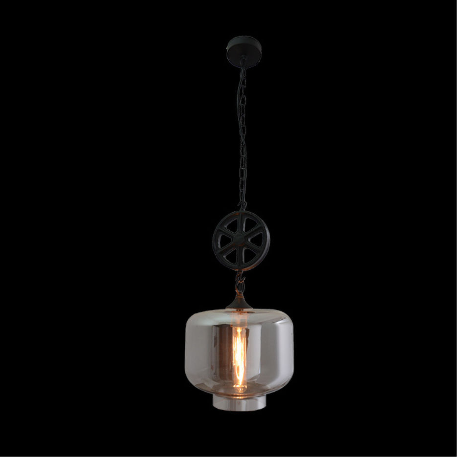 230v 60W E27 Industrial Round Pendant