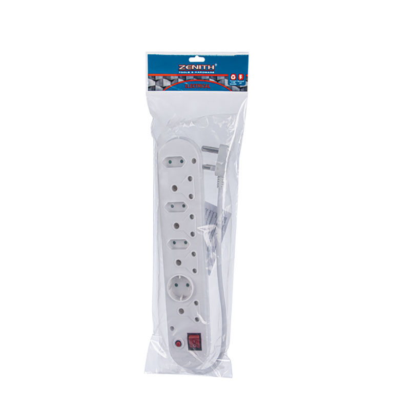 Multiplug - Surge Protector - White - 4x16amp - 4x5amp