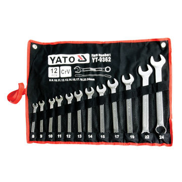 12 PC COMBINATION SPANNER SET