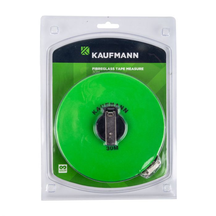 Kaufmann - 30m Fibre Glass Tape Measure