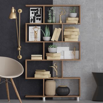 Bookshelf Nilüfer - Walnut
