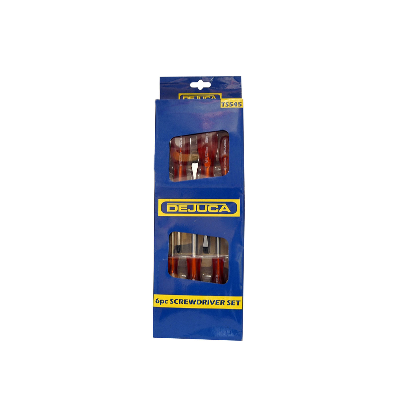 Dejuca - Screwdriver Set - Black Tip - 6/Piece - 5 Pack