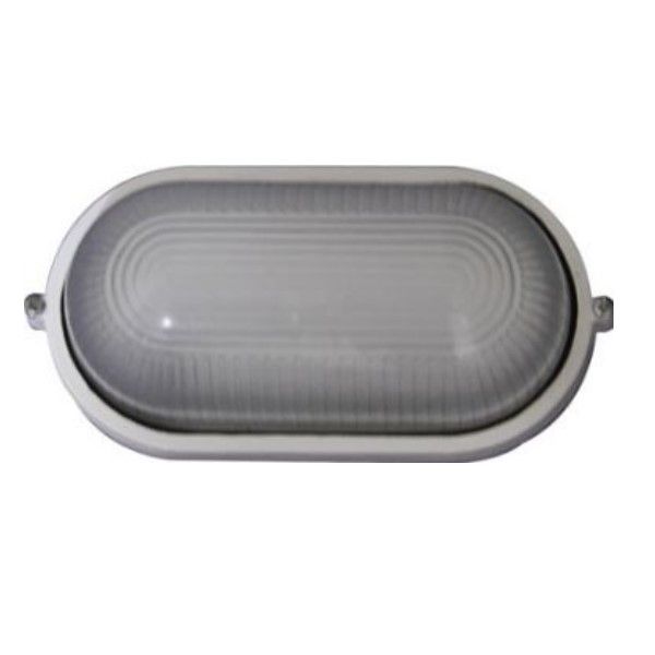 230VAC 6W White LED Bulkhead 6000K 213x95x107mm IP54
