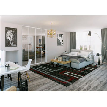 GreenLine Interiors Aluminium White sliding door 2 panel sliding W5400MM x H2100MM