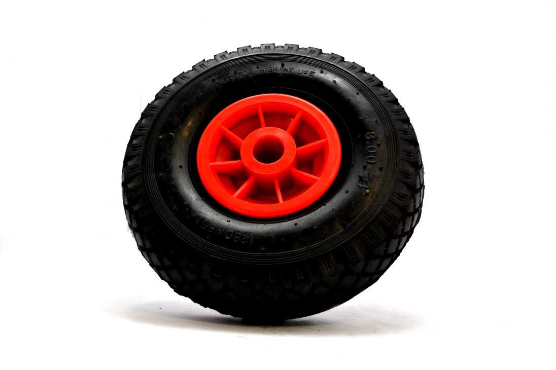 Roll-It Trolley Wheel – 260 85 mm – 2 Ply – 25 mm Axle – No Bearing