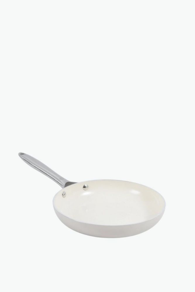 MasterChef Elemeta 28cm Aluminium Frying Pan – Induction Compatible with Stainless Steel Handle