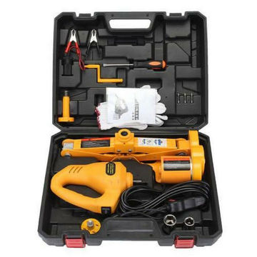 Electric Hydraulic Floor Jack Set with Impact Wrench - 2 Tonne Electric Car Jack With Remote Control