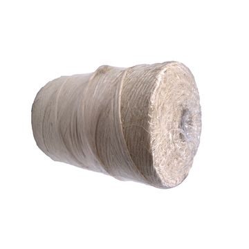 Sisal Twine Dry Rope Nat Off White 1 PLY 2Kg