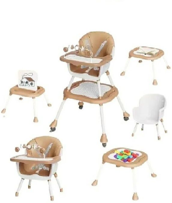 Baby High Chair with Toy Bar Chair