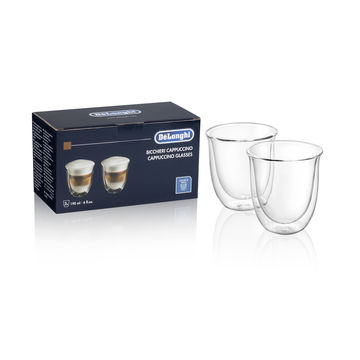 Delonghi Cappuccino glasses