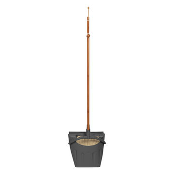 Legend Bamboo handle broom & dustpan