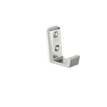 Robe Hook, Aluminium (4 pack) BY WOODLY