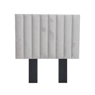 Nu Dekor - Kiara Velvet Headboard - Double - Cream