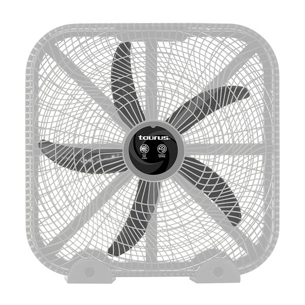 Taurus Fan Floor 5 Blade Plastic White 50cm 120W "Torbellino" LOCALLY PRODUCED