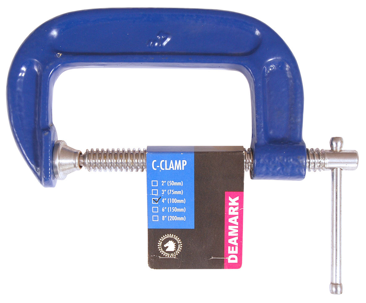 Deamark - C-Clamp 100mm/4" Cclp004