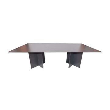 Cardiff Conference Table - Square 240cm - Storm Grey