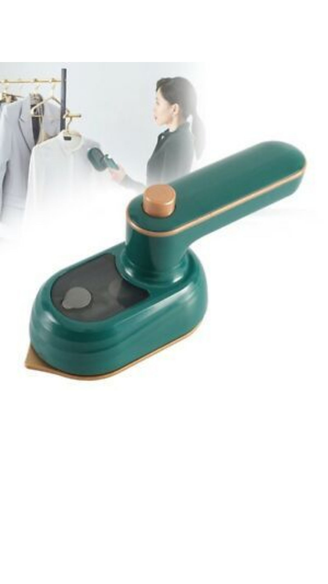Handheld Mini Ironing Machine with Sterilization and Mite Removal