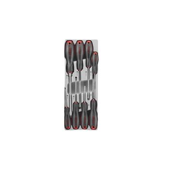 Force 8Pc Sdriver Set Antislip Slot 3-8Mm;Phil1And2 - 3 Pack