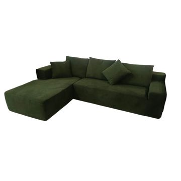 Living Room Modern Vacuum Packed Sponge Form L-Shape Compressed Sofa