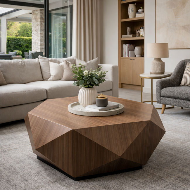 KC FURN-Nexas Wooden Coffee Table