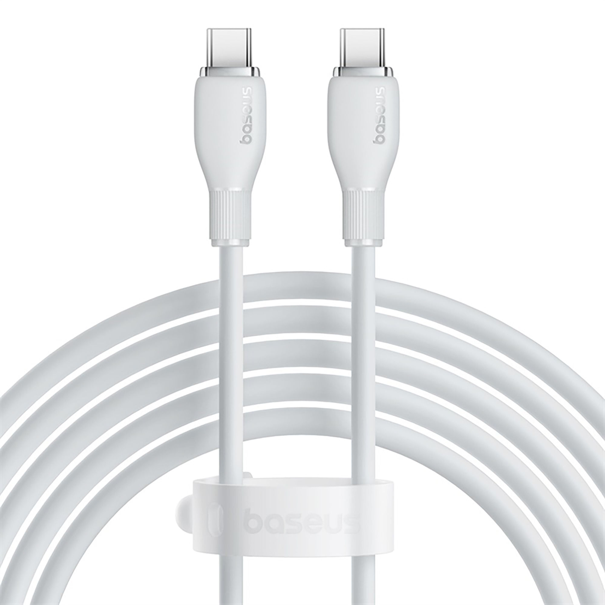 Baseus Pudding Series Fast Charging Cable Type-C to Type-C 100W 1.2m - Stellar White