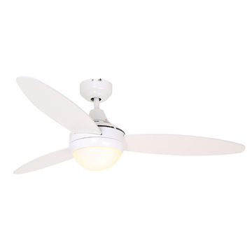 Eurolux Swirl Ceiling Fan 3 Blades White