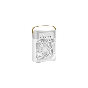 P4D Portable Air Cooling Fan With Humidifiers For Home&office A Silent Operation 3 Blade Table Fan (white, Pack of 1)