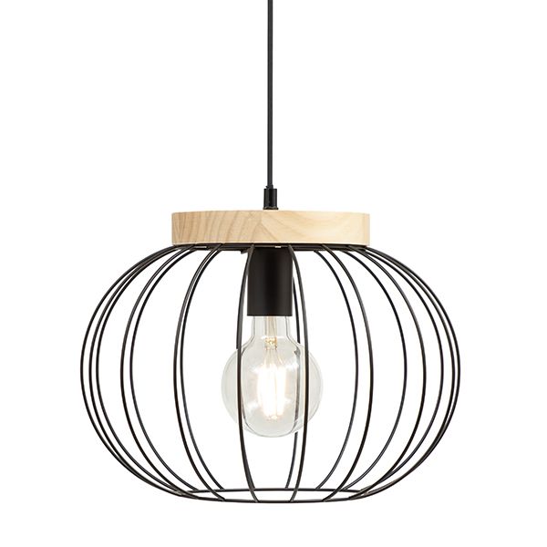 The Lighting Warehouse - Pendant Hanna  Black