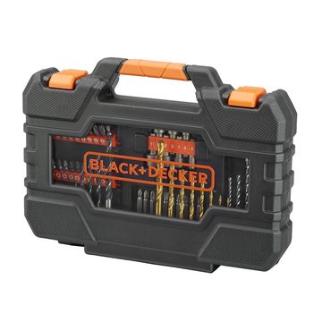 Black & Decker 76 Piece Drill Driver Set - Easy Grip - Case | A7231-XJ