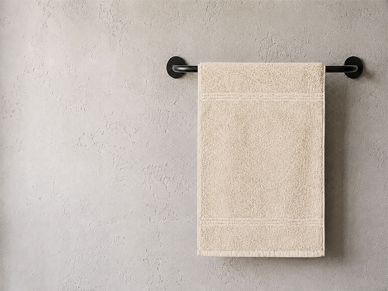 Hotel Collection 600GSM 50x90cms Hand Towels - 01 Pc Pack - Tapioca