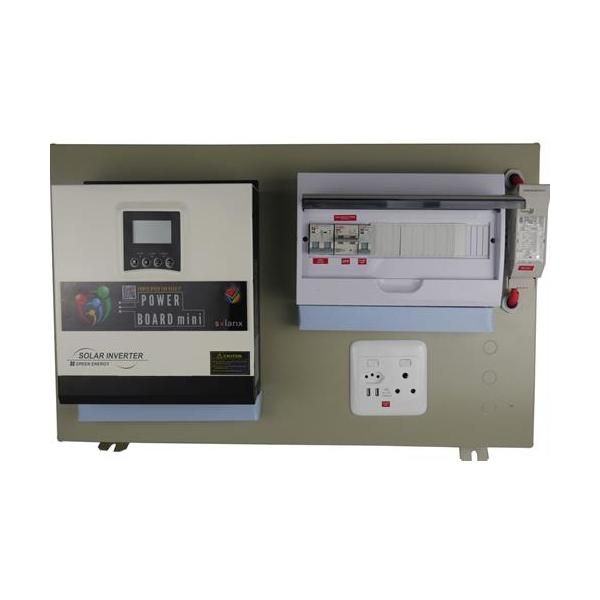 Solarix Esener 3KVA 24VDC Hybrid Inverter And Semi Plug And