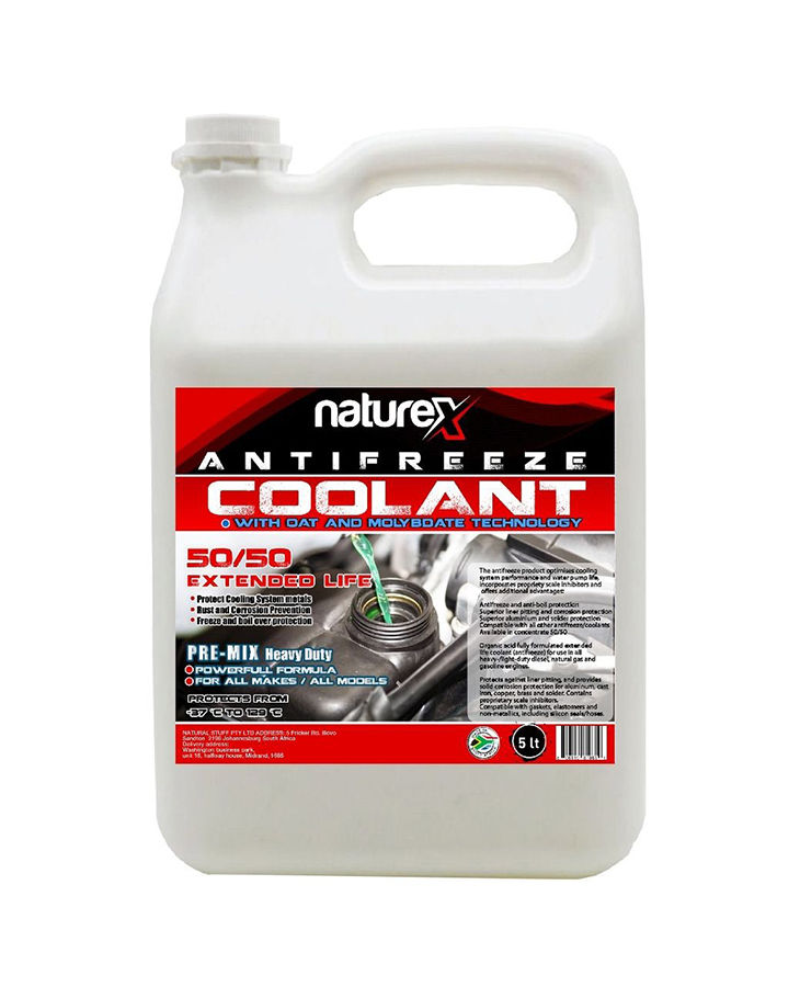 Naturex Anti -Freeze & Coolant 5L