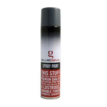 Glue Devil - Spray Paint - Machinery Grey - 300ml - 2 Pack