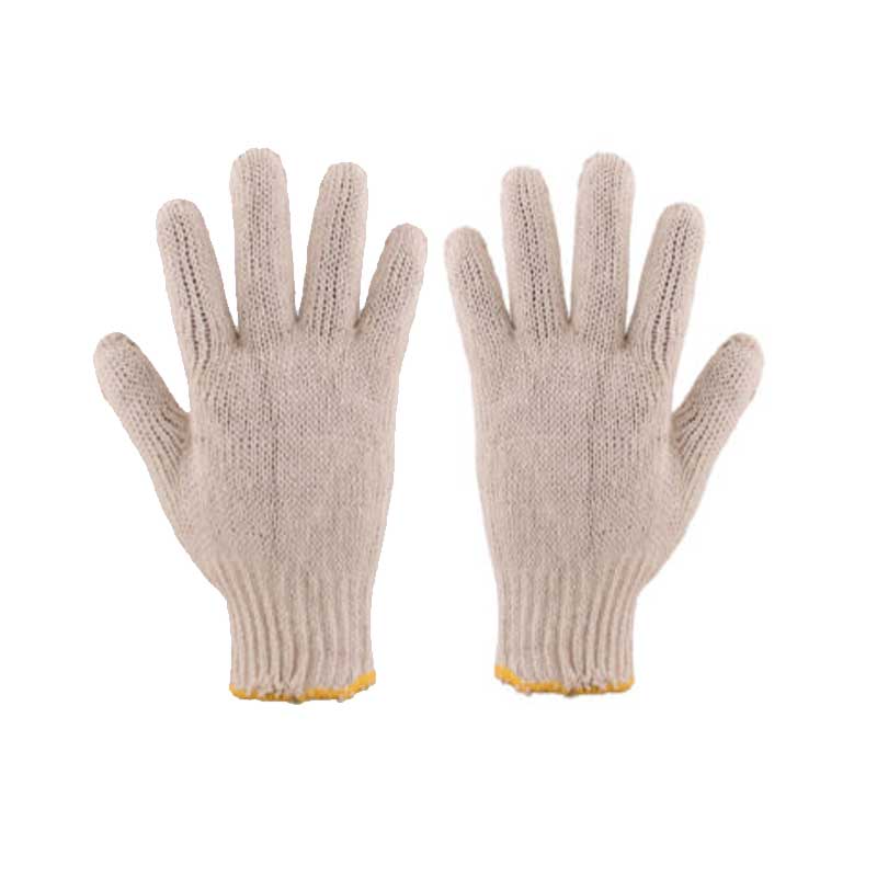 PIONEER SAFETY Cotton Machine Knit Gloves Large