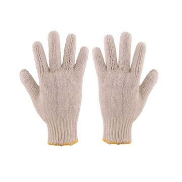 PIONEER SAFETY Cotton Machine Knit Gloves Large